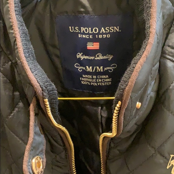 USPA quilted vest - size M - Picture 4 of 8